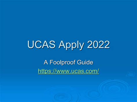 ucas 2022 apply