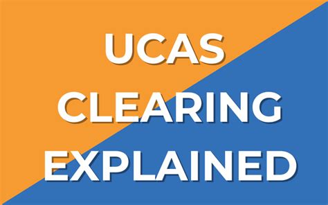ucas clearing login