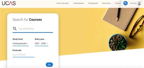ucas course code search