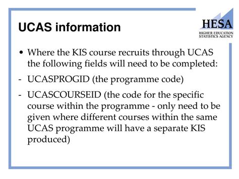 ucas information