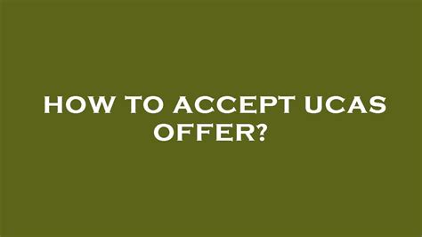 ucas offer rate