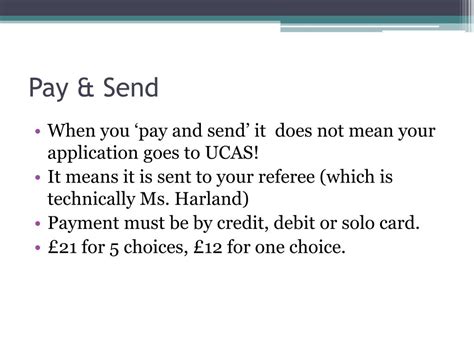 ucas pay and send