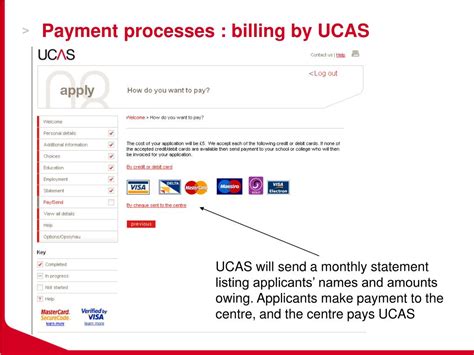 ucas payment methods