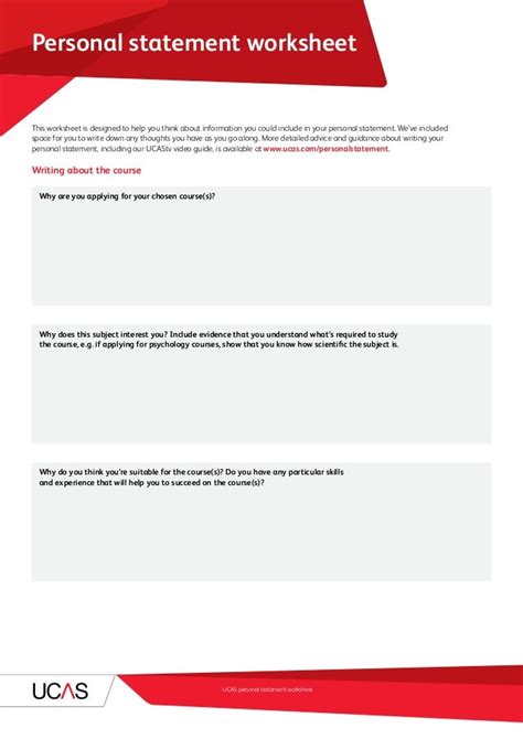 ucas personal statement questions