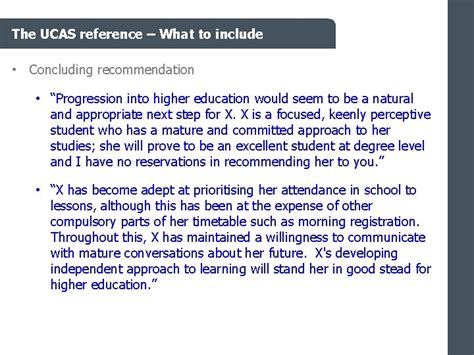 ucas tutor reference