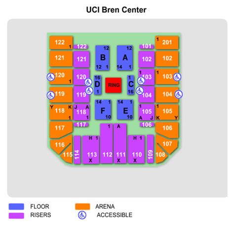Uci Bren Center Seating Chart
