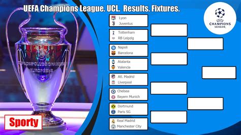 ucl live scores and fixtures