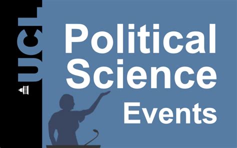 ucl political science events