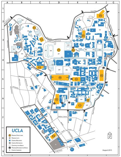 ucla interactive campus map