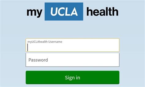 ucla mychart login reset password