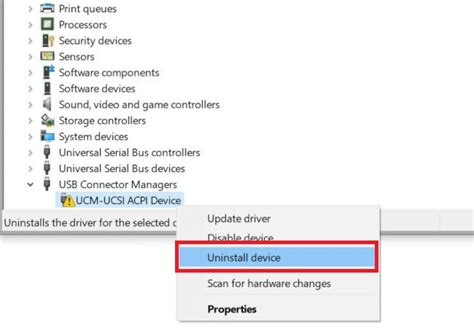 ucm ucsi acpi device driver