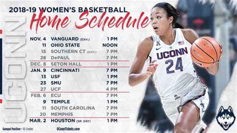 Unveiling the UConn Women's Basketball Schedule: A Journey of Dominance and Legacy