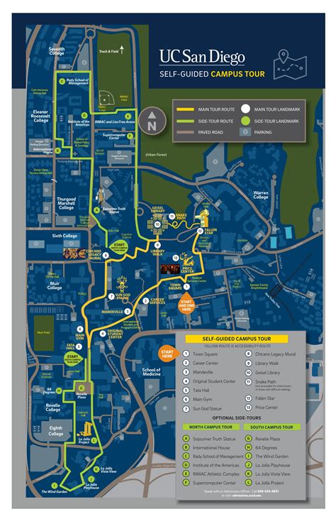 UC San Diego SelfGuided Tour Map by UC San Diego Admissions Issuu
