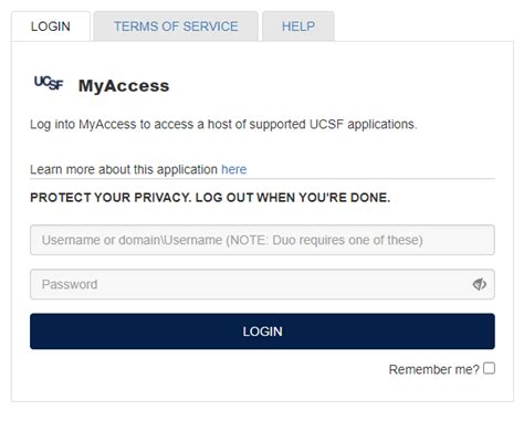 ucsf myaccess