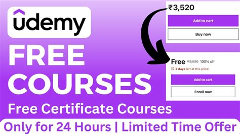 udemy courses for free code