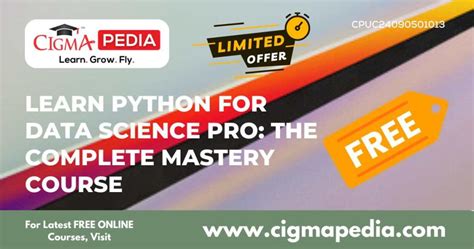 udemy master data science with sql and python 2024 11
