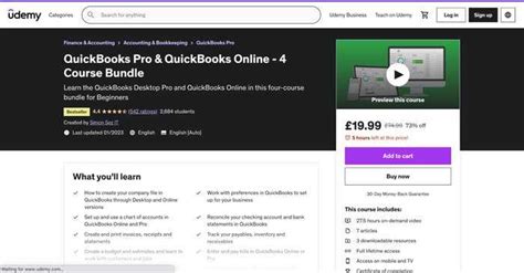 Udemy Quickbooks
