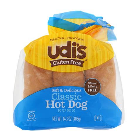 udi gluten free hot dog buns