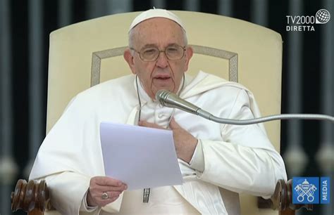 udienza papa francesco oggi diretta