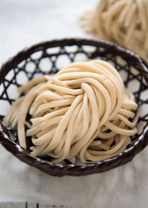 Udon Noodles Are Made Of