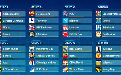 uefa champions league calendario