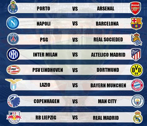 uefa champions league draw round of 16