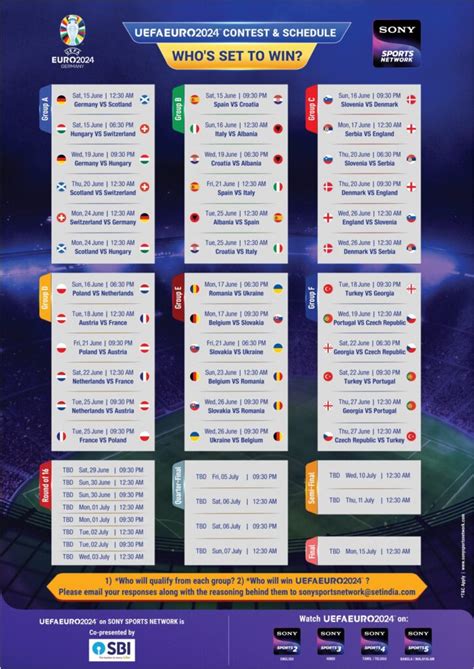 uefa euro 2024 fixtures