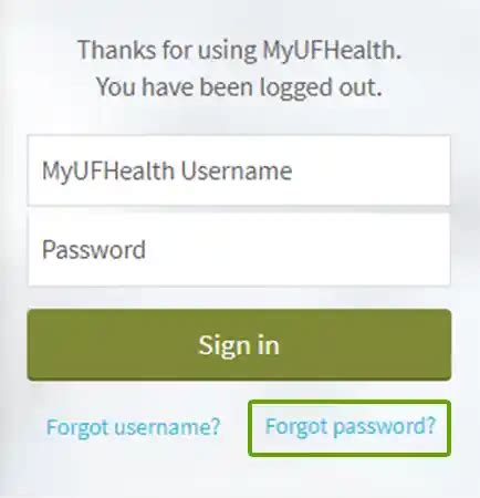 uf mychart login