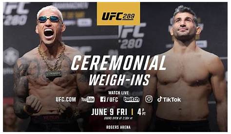 UFC 265 photos: ceremonial weigh-ins and faceoffs