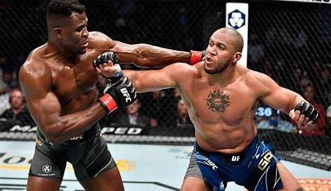 Francis Ngannou vs Cyril Gane apuntado para la tarjeta principal de UFC