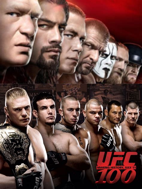 ufc 100 poster