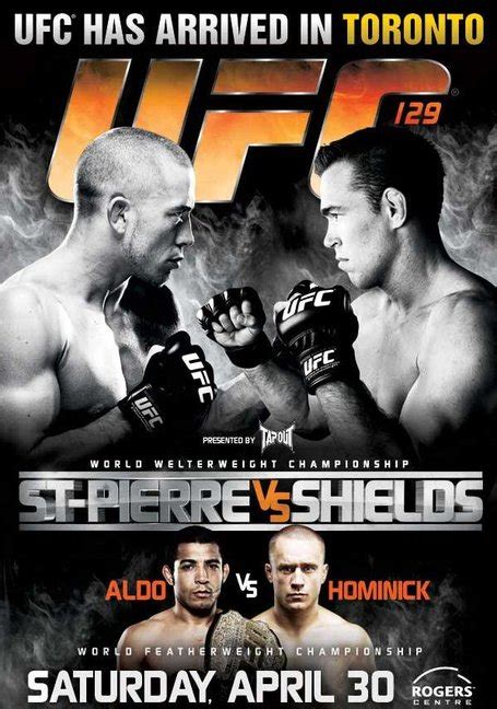 ufc 129 fight card