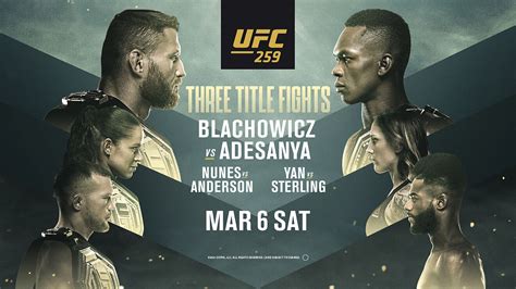 ufc 259 card results