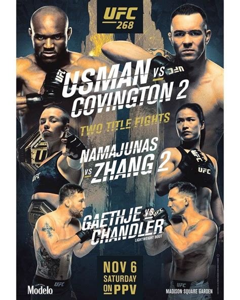 ufc 268 results tonight