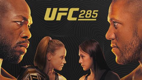 ufc 285 fight card