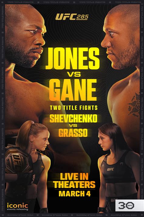 ufc 285 time and location