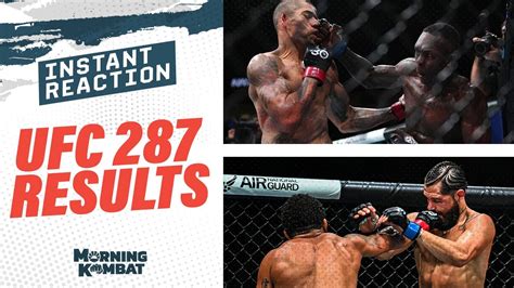 ufc 287 results today