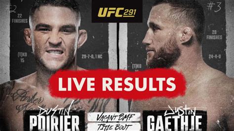 ufc 291 live results