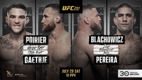 ufc 291 prelims time