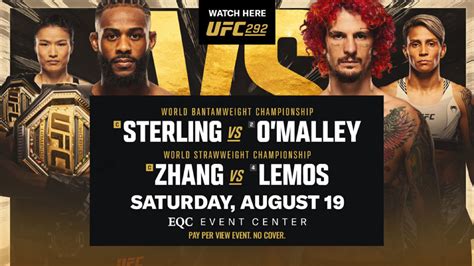 ufc 292 card results