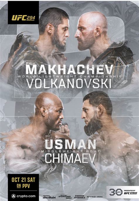 ufc 294 all fights