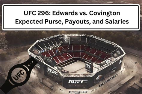 ufc 296 fight purse