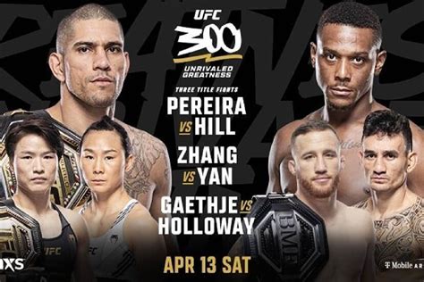 ufc 300 en vivo