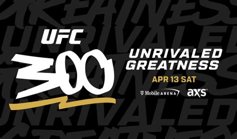 ufc 300 tickets on sale