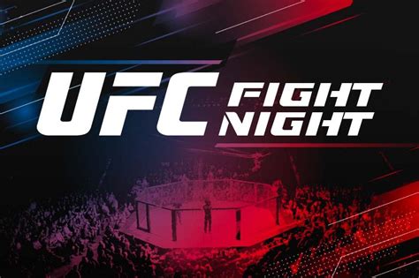 ufc fight night fight card