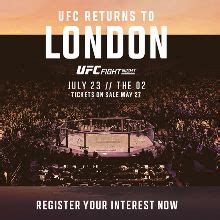 ufc fight night london ticket prices