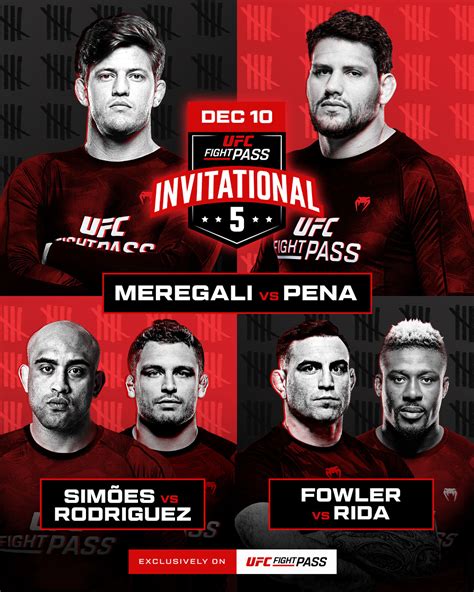 ufc fight pass events