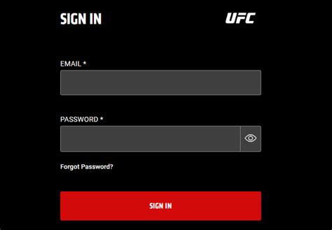 ufc fight pass sign in