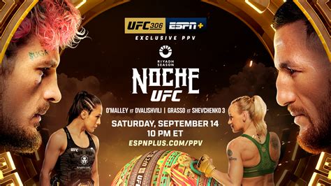 ufc noche fight card