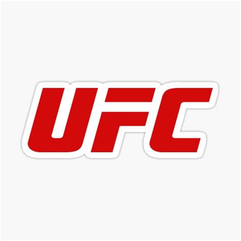 ufc stickers